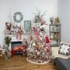 Northlight 42" White and Brown Sparkling Frosted Pinecone Twig Branch -Outlet Xmas Decor Tree Store GUEST 0158dacb aac1 49a6 a5a3 bded9ecabb10 4