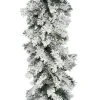 Vickerman Artificial Flocked Alaskan Garland