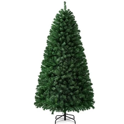 Yaheetech Hinged Spruce Artificial Christmas Tree Holiday Decoration with PVC Tips, Green 12 Yaheetech Hinged Spruce Artificial Christmas Tree Holiday Decoration with PVC Tips, Green - Image 10