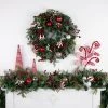 Northlight 7' Green, Red and White Peppermint Decorated Artificial Christmas Garland