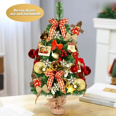 Costway 3Ft Artificial PVC Christmas Tree Tabletop Season Decoration 7 Costway 3Ft Artificial PVC Christmas Tree Tabletop Season Decoration - Image 5