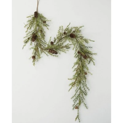 Sullivans Artificial Pine Garland 69"L Green 4 Sullivans Artificial Pine Garland 69"L Green - Image 2