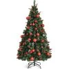 Tangkula Pre-lit Artificial Christmas Tree Includes LED Lights & Branch Tips 1 Tangkula Pre-lit Artificial Christmas Tree Includes LED Lights & Branch Tips -Outlet Xmas Decor Tree Store GUEST 06c8b24e 068c 4cdf b968 1dc8c0e12bac