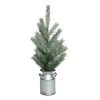 Transpac Artificial 20 in. Green Christmas Tree in Galvanized Milk Jug -Outlet Xmas Decor Tree Store GUEST 06d39cb1 a8cc 48df beff b9271ba9ce5c