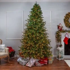 9ft Sterling Tree Company Full Layered Norfolk Pine Artificial Christmas Tree
