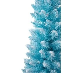Haute Decor 4ft Pre-Lit Flocked Fir Artificial Christmas Tree Cotton Candy Blue - Haute Décor 5 Haute Decor 4ft Pre-Lit Flocked Fir Artificial Christmas Tree Cotton Candy Blue - Haute Décor -Outlet Xmas Decor Tree Store GUEST 0856f187 ee71 401e bf2b 3c1a078b3622