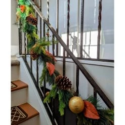 Northlight 5' x 5" Green and Brown Pine Cones Artificial Christmas Garland - Unlit -Outlet Xmas Decor Tree Store GUEST 08cbcc03 cf98 4bee b84e 20ed51085170