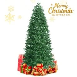 Tangkula Pre-Lit Christmas Tree Artificial Xmas Tree W/ Replaceable Dual Color LED Lights 13 Tangkula Pre-Lit Christmas Tree Artificial Xmas Tree W/ Replaceable Dual Color LED Lights -Outlet Xmas Decor Tree Store GUEST 0a404c58 33e0 42a8 8320 35c64c4ca6a5