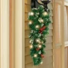 Collections Etc. Collections Etc LED Lighted Frosted Outdoor Swag with Timer 12 X 5 X 23 -Outlet Xmas Decor Tree Store GUEST 0a9bba73 846c 4a4e 887d 73da655119dd
