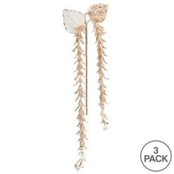 Vickerman 20" Pearl Hanging Lupin Aritificial Christmas Spray. -Outlet Xmas Decor Tree Store GUEST 0b9e7ff6 d17a 4c1f a128 00633cbae72f