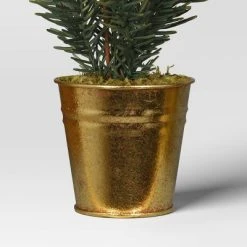 12.5" 3pc Potted Greenery with Berries Christmas Artificial Plant Green/Gold - Wondershop™ -Outlet Xmas Decor Tree Store GUEST 0bf5d0f5 e6f8 4c5e 9dab fb69c2999784