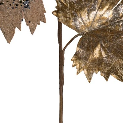 Vickerman Champagne Maple Leaf Artificial Series 6 Vickerman Champagne Maple Leaf Artificial Series - Image 4