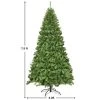 Costway 6Ft/7.5Ft/9Ft Unlit Hinged PVC Artificial Christmas Tree Premium Spruce Tree w/ 928 Tips/1346 Tips/2094 Tips -Outlet Xmas Decor Tree Store GUEST 0c549938 4345 45f5 8218 5c71a2c3e392