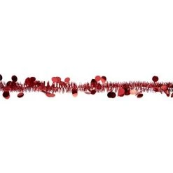 Northlight 50' x 1.5" Red Tinsel Christmas Garland with Polka Dots - Unlit 5 Northlight 50' x 1.5" Red Tinsel Christmas Garland with Polka Dots - Unlit -Outlet Xmas Decor Tree Store GUEST 0ed3b826 ca96 4a99 83ee 09a8bcc104e1