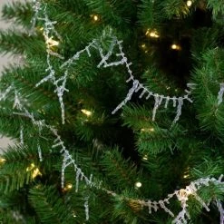 Northlight 8' x 2.5" Clear Iridescent Icicle Beaded Artificial Christmas Garland - Unlit -Outlet Xmas Decor Tree Store GUEST 0f12f006 c3b2 46cf 9bef 59f9a4b84720