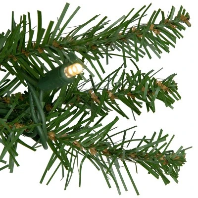Northlight 50' x 10" Pre-Lit Northern Pine Commercial Christmas Garland - Warm White LED Lights 3 Northlight 50' x 10" Pre-Lit Northern Pine Commercial Christmas Garland - Warm White LED Lights