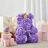 Juvale 100 Pack Purple Flowers for Crafts, 3 Inch Stemless Foam Roses for Wall Decorations, Wedding Receptions, Faux Bouquets, Spring Decor, DIY -Outlet Xmas Decor Tree Store GUEST 12a95175 996d 4921 886b 5037ddf94c80