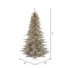 Vickerman Champagne Fir Artificial Christmas Tree