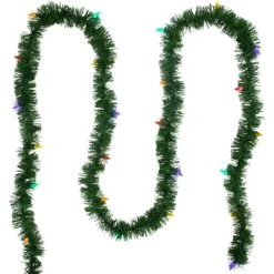 Northlight 18' x 3" Pre-Lit Pine Artificial Christmas Garland, Multicolor LED Faceted Lights 7 Northlight 18' x 3" Pre-Lit Pine Artificial Christmas Garland, Multicolor LED Faceted Lights -Outlet Xmas Decor Tree Store GUEST 1341bbd7 742b 45a2 9e94 5e784e40ab50