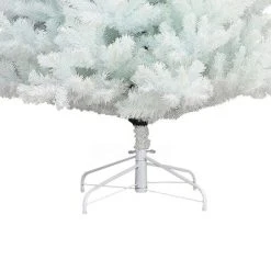 National Tree Company 7 Foot Full Bodied Flocked Unlit Snowy Festive Artificial Christmas Tree with 1,133 Branch Tips, & Metal Stand, White -Outlet Xmas Decor Tree Store GUEST 13ab3d9f 0c8e 4347 ae29 a08956dfc10c