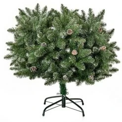 HOMCOM Artificial Snow Dipped Christmas Tree with Pinecones, Holiday Home Indoor Decoration with Foldable Feet 18 HOMCOM Artificial Snow Dipped Christmas Tree with Pinecones, Holiday Home Indoor Decoration with Foldable Feet -Outlet Xmas Decor Tree Store GUEST 16739402 65a2 4ae2 9fdb 16c45c112c7f