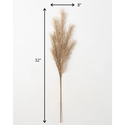 Sullivans Grass Artificial Stem 32"H Gold 4 Sullivans Grass Artificial Stem 32"H Gold - Image 2