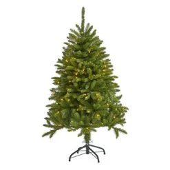 Nearly Natural Pre-Lit LED Sierra Spruce Artificial Christmas Tree Clear Lights -Outlet Xmas Decor Tree Store GUEST 1912292c 6074 4c17 9316 432ba197ef50