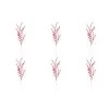 Vickerman Red/White Candy Cane Artificial Christmas Spray. Includes 6 sprays per pack. -Outlet Xmas Decor Tree Store GUEST 1a684bbd afc5 4a30 9901 d26ba7b15753