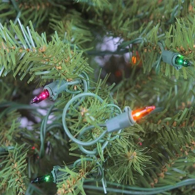 Northlight 4' Pre-Lit Northern Pine Full Artificial Christmas Tree - Multicolor Lights 3 Northlight 4' Pre-Lit Northern Pine Full Artificial Christmas Tree - Multicolor Lights