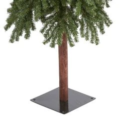 7ft Nearly Natural Unlit Slim Grand Alpine Artificial Christmas Tree -Outlet Xmas Decor Tree Store GUEST 1bc55530 ba01 4971 a585 9ddcced63155