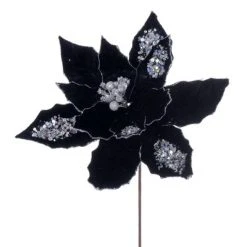 Vickerman 17" Poinsettia Stem -Outlet Xmas Decor Tree Store GUEST 1c5b2652 2d41 450a 98ab 2fb466a621ad
