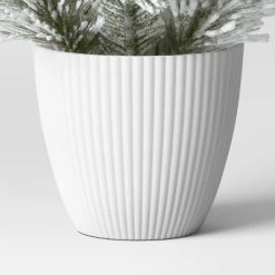 14" Potted Flocked Mixed Greenery with Pinecones & Berries Christmas Artificial Plant Arrangement - Wondershop™ -Outlet Xmas Decor Tree Store GUEST 1c91c3ff 33a7 458f bc54 44e477c8a7f5