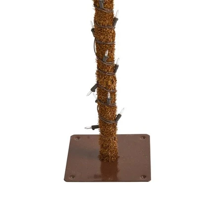 5ft Nearly Natural Pre-Lit LED Palm Artificial Christmas Tree Warm White Lights 5 5ft Nearly Natural Pre-Lit LED Palm Artificial Christmas Tree Warm White Lights - Image 3