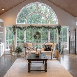 HGTV Home Collection 9ft Pre Lit Artificial Christmas Garland, Mixed Branch Tips , Decorated with Pinecones, Berries, Snowflakes, and Ornaments -Outlet Xmas Decor Tree Store GUEST 1e763d05 d4ef 4a82 b389 e285cd9676f2