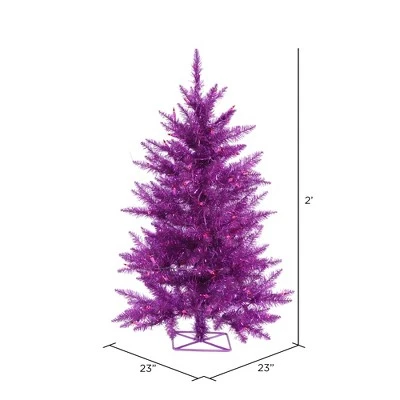 Vickerman Purple Series Artificial Christmas Tree 4 Vickerman Purple Series Artificial Christmas Tree - Image 2