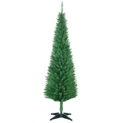 HOMCOM 70.75" Artificial Pencil Christmas Tree, Slim Xmas Tree with 390 Realistic Branch Tips and Plastic Stand 17 HOMCOM 70.75" Artificial Pencil Christmas Tree, Slim Xmas Tree with 390 Realistic Branch Tips and Plastic Stand -Outlet Xmas Decor Tree Store GUEST 20669db5 4d18 4c5d b78e 7b72b7004a2b