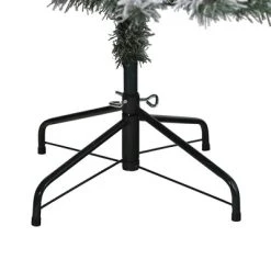 6ft Nearly Natural Pre-Lit LED Flocked Rock Springs Spruce Artificial Christmas Tree Clear Lights -Outlet Xmas Decor Tree Store GUEST 20a8a3fb c40b 4a4e 90f9 d2effeefbce5