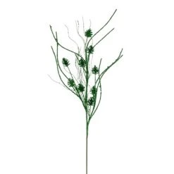 Vickerman 32" Mini Pinecone Twig Glitter Spray -Outlet Xmas Decor Tree Store GUEST 21e389a9 0672 4974 bad5 5ba206a2679c