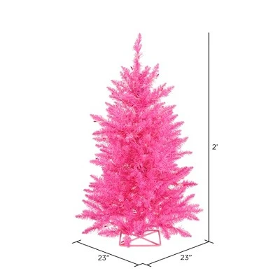 Vickerman Hot Pink Series Unique Artificial Christmas Tree 4 Vickerman Hot Pink Series Unique Artificial Christmas Tree - Image 2