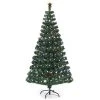 Costway 5'/6'/7'Pre-Lit Fiber Optic Christmas Tree 180/230/280 Lights Top Star -Outlet Xmas Decor Tree Store GUEST 24cb99cd ee63 474f a5f8 097d4efff3d0
