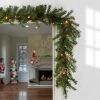 National Tree Company 9 ft. Norwood Fir Garland with Multicolor Lights