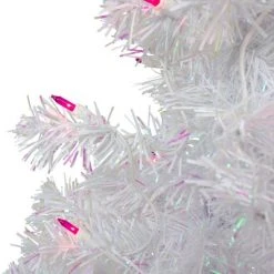 Northlight 2' Pre-lit White Iridescent Pine Artificial Christmas Tree - Pink Lights 7 Northlight 2' Pre-lit White Iridescent Pine Artificial Christmas Tree - Pink Lights -Outlet Xmas Decor Tree Store GUEST 261e70ba fc29 4afa b7ba 669458fd00d9
