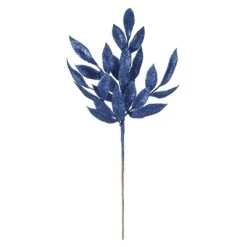 Vickerman 22" Artificial Glitter BayLeaf Spray -Outlet Xmas Decor Tree Store GUEST 27714f2f e1ff 47d9 b2e1 2379fd8fcb82