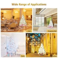 Costway 6/7.5/9Ft Hinged Artificial Christmas Tree Premium Pine Tree 18 Costway 6/7.5/9Ft Hinged Artificial Christmas Tree Premium Pine Tree -Outlet Xmas Decor Tree Store GUEST 277a58ae e47a 4c71 9257 aae536732e76