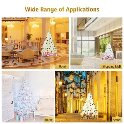 Costway 6/7.5/9Ft Hinged Artificial Christmas Tree Premium Pine Tree 7 Costway 6/7.5/9Ft Hinged Artificial Christmas Tree Premium Pine Tree - Image 5