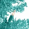 National Tree Company 4' Turquoise Tinsel Artificial Christmas Tree 70ct Clear -Outlet Xmas Decor Tree Store GUEST 291c971e 5258 4780 99f0 4cdf3de07916