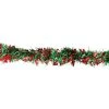 Northlight 50' x 4" Unlit Shiny Green/Red Tinsel Christmas Garland 1 Northlight 50' x 4" Unlit Shiny Green/Red Tinsel Christmas Garland -Outlet Xmas Decor Tree Store GUEST 299867ff 8692 4d6a a81a 4e656cc8d1ef
