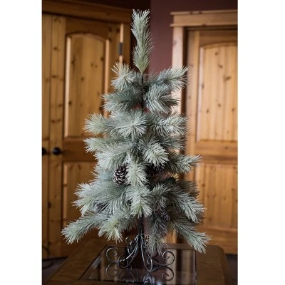 Vickerman Frosted Bellevue Pine Artificial Christmas Tree 5 Vickerman Frosted Bellevue Pine Artificial Christmas Tree - Image 3