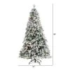 5ft Nearly Natural Pre-Lit LED Flocked Vermont Mixed Pine Artificial Christmas Tree Clear Lights 2 5ft Nearly Natural Pre-Lit LED Flocked Vermont Mixed Pine Artificial Christmas Tree Clear Lights -Outlet Xmas Decor Tree Store GUEST 2abb9df8 af3e 4fb4 a7e0 5344733abf0e