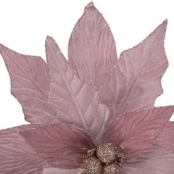 Northlight 24" Glittered Pink Poinsettia Christmas Stem Spray 8 Northlight 24" Glittered Pink Poinsettia Christmas Stem Spray -Outlet Xmas Decor Tree Store GUEST 2b84d162 a783 4844 a646 891c708d702c